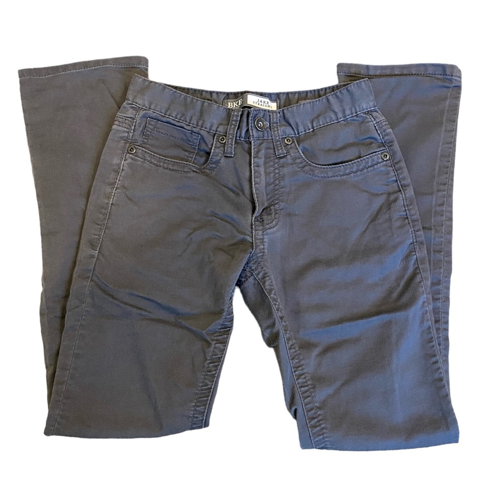 BKE Jake Straight Leg Regular Fit Gray Pants Jeans 28